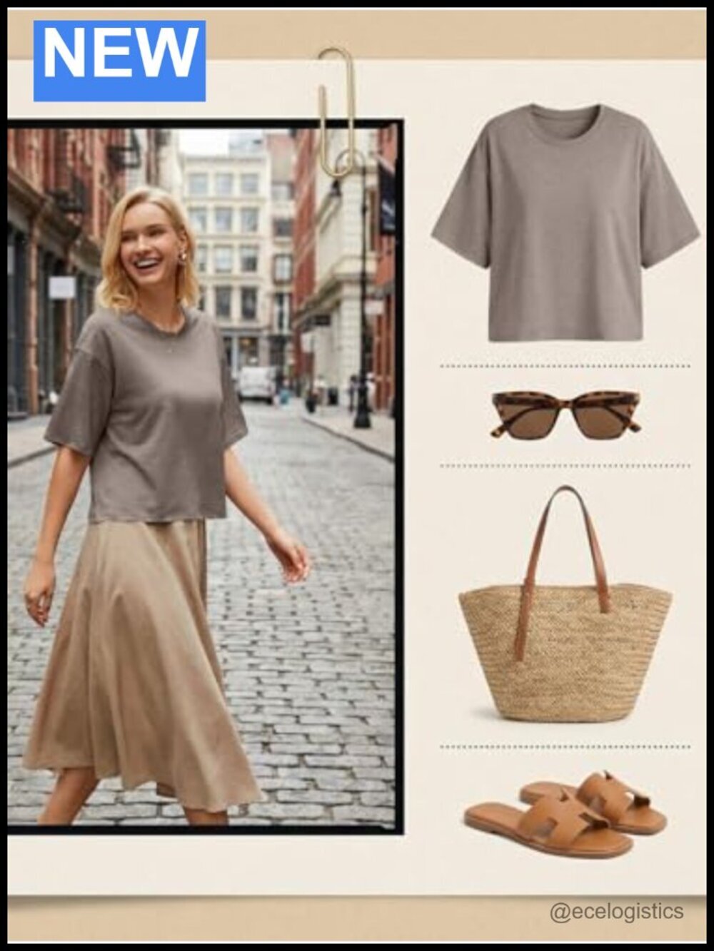 Oversized Cropped Crewneck Tee Short Sleeve Workout Top - Picture 4 of 6